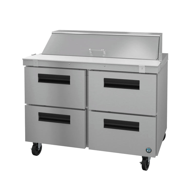 Hoshizaki SR48B-12D4 48" Steelheart Sandwich/Salad Prep Table w/ Refrigerated Base, 115v