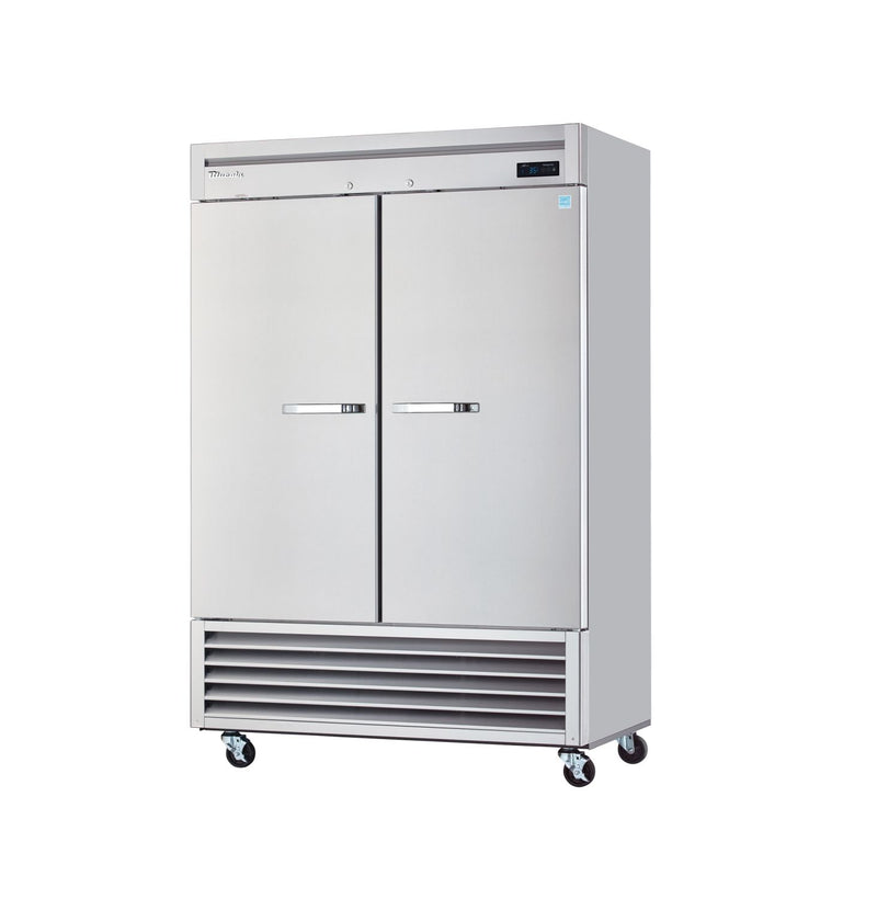 Blue Air ВЅR49-HC, 54-inch 2 Solid Door Bottom Mount Reach-In Refrigerator, 49 Cu. Ft.
