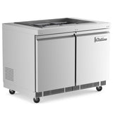Coldline CBT-48, 48-Inch Stainless Steel Refrigerated Salad Bar, Buffet Table