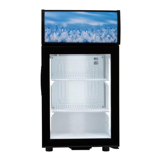 Admiral Craft CDRF-1D/2, 16-inch Countertop Display Refrigerator, 2 Cu.Ft.