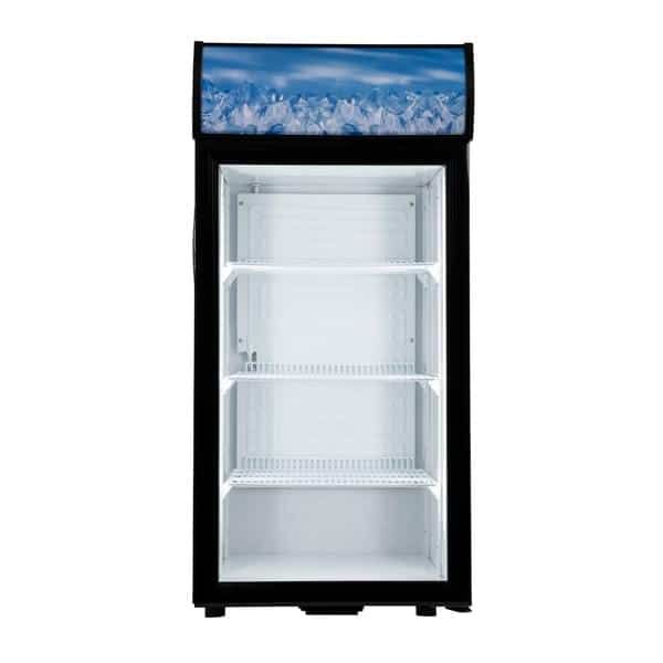 Admiral Craft CDRF-1D/4, 19-inch Countertop Display Refrigerator, 4.2 Cu.Ft.