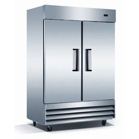 Admiral Craft GRRF-2D, 54-inch 2 Solid Doors Reach-In Refrigerator, 48 Cu.Ft.