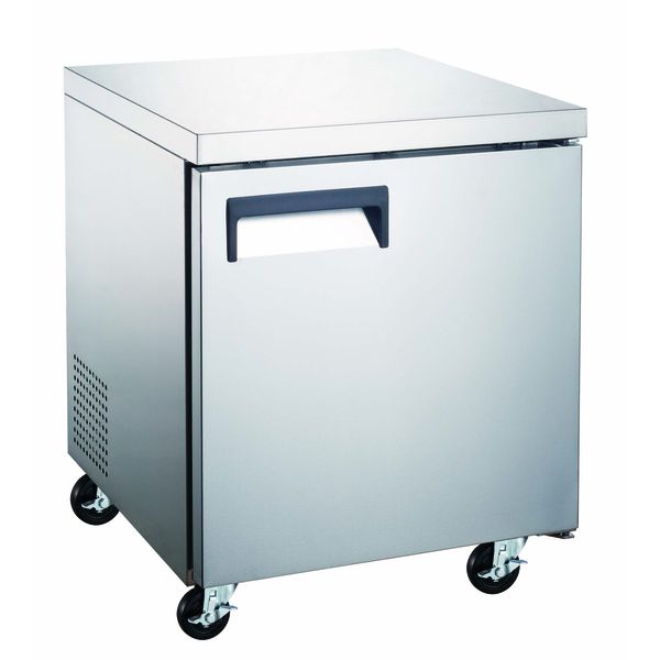 Admiral Craft GRUCRF-27, 27-inch 1 Solid Door Grista Undercounter Refrigerator, 6.3 Cu.Ft.