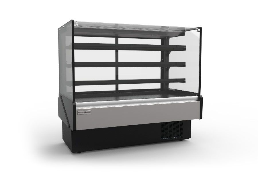 Hydra-Kool KBD-FG-50-S, 52-inch Flat Glass Refrigerated Bakery Display Case