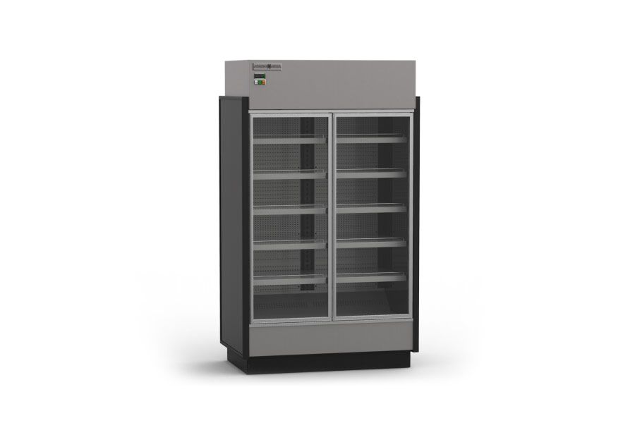 Hydra-Kool KGV-MR-3-S, 75-inch Self-Contained Glass Doors Merchandiser