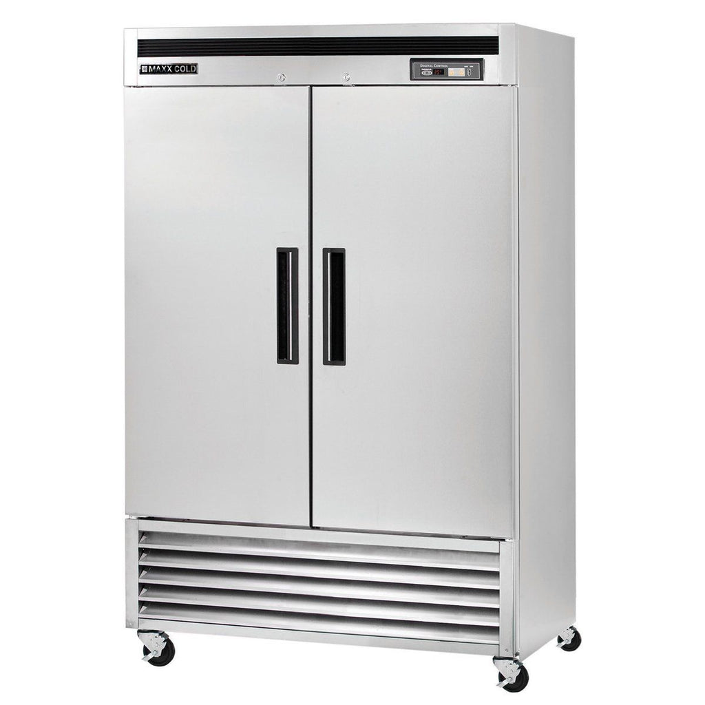 Maxx Cold MCR-49FDHC Reach-In Refrigerator, Double Door, Bottom Mount