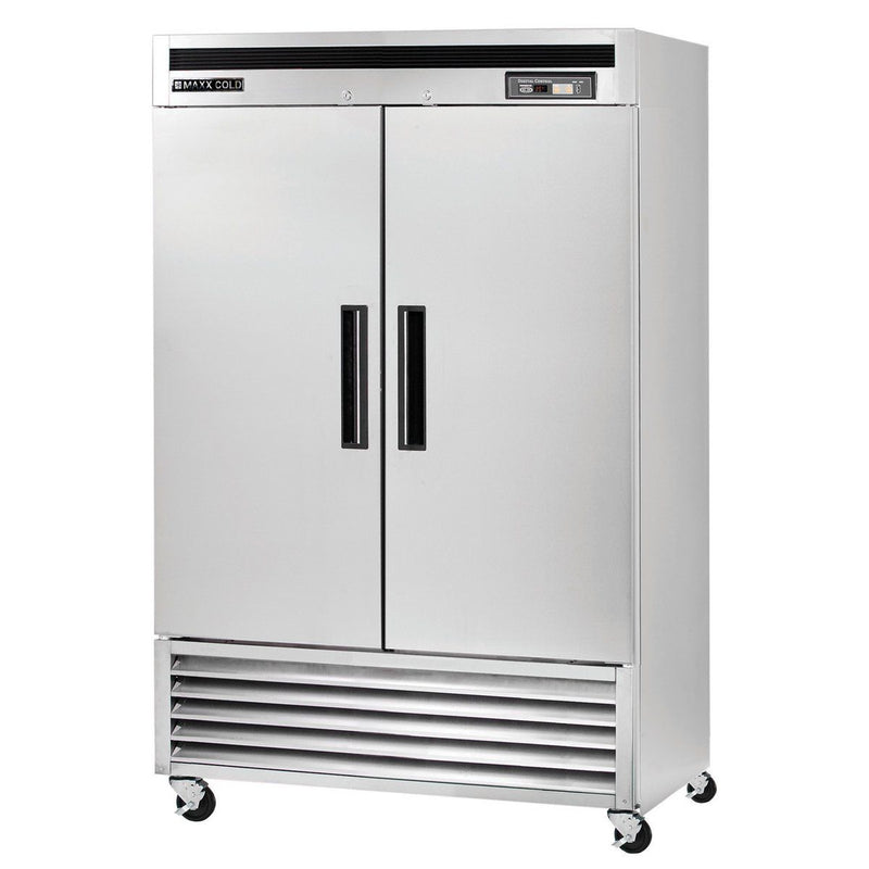 Maxx Cold MCR-49FDHC Reach-In Refrigerator, Double Door, Bottom Mount