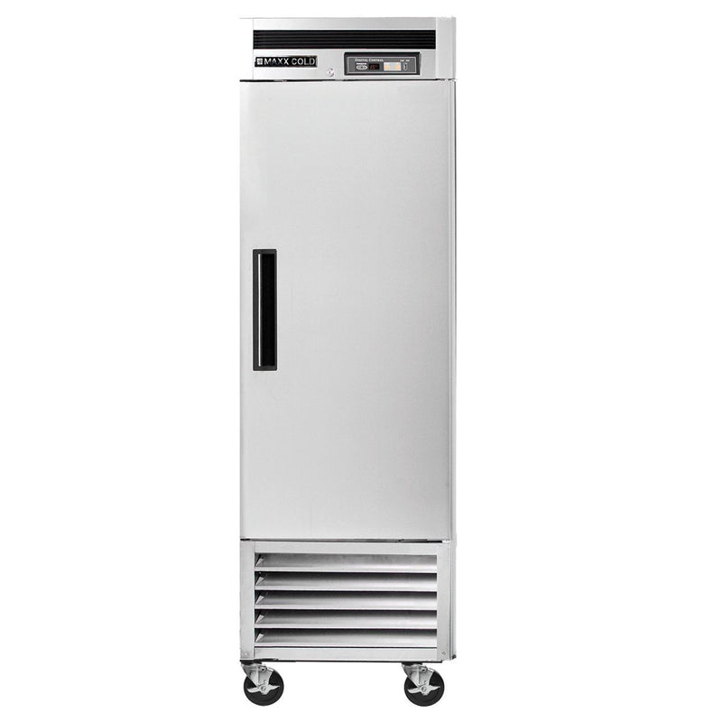 Maxx Cold MCR-23FDHC Single Door Reach-In Refrigerator, Bottom Mount