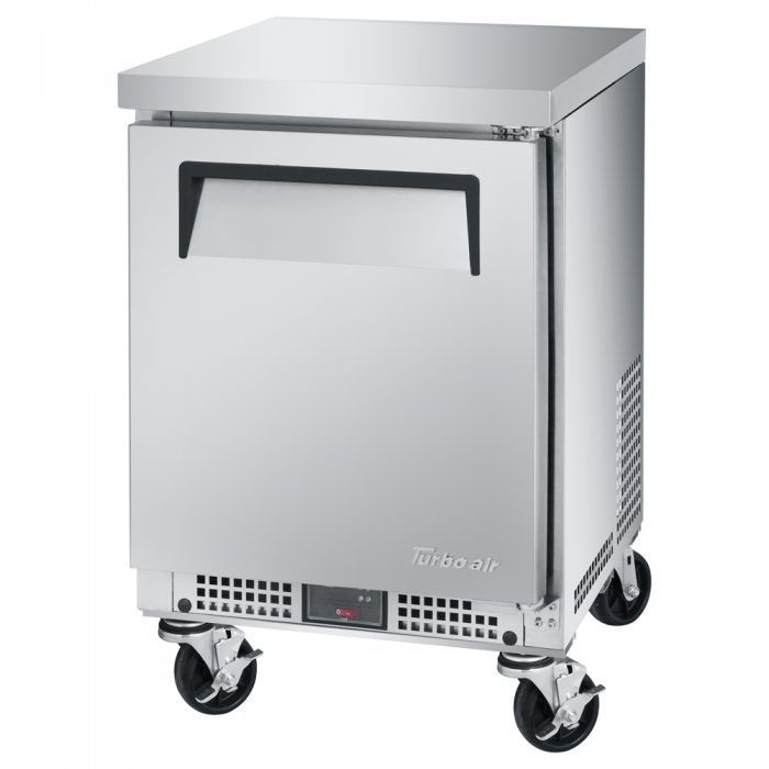 Turbo Air MUR-20S-N6, 1 Solid Door Undercounter Refrigerator, Shallow Depth