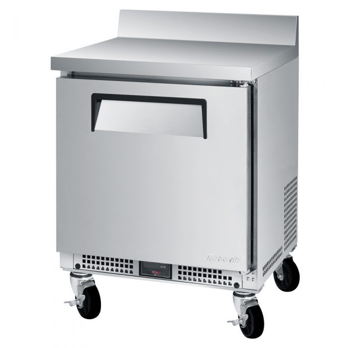 Turbo Air MWR-24S-N6, 1 Solid Door Worktop Refrigerator, Shallow Depth