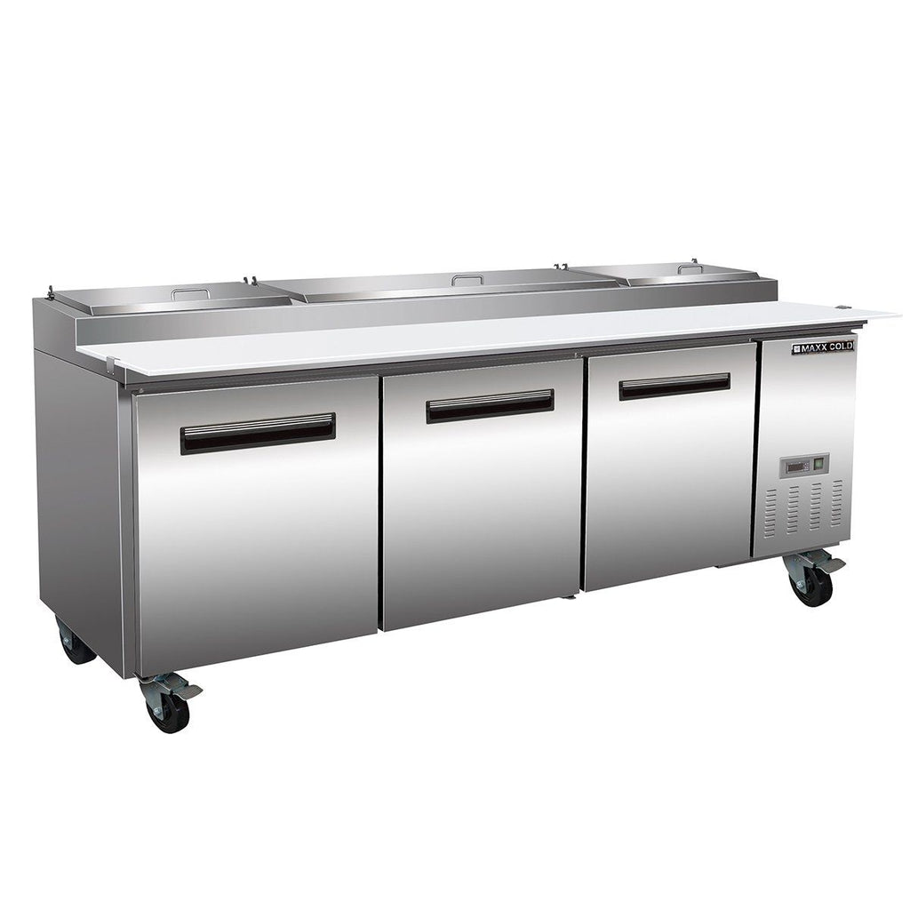 Maxx Cold MXCPP92HC Triple Door Pizza Prep Table