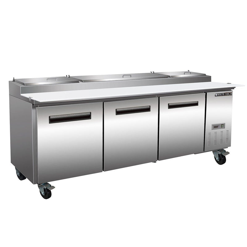 Maxx Cold MXCPP92HC Triple Door Pizza Prep Table