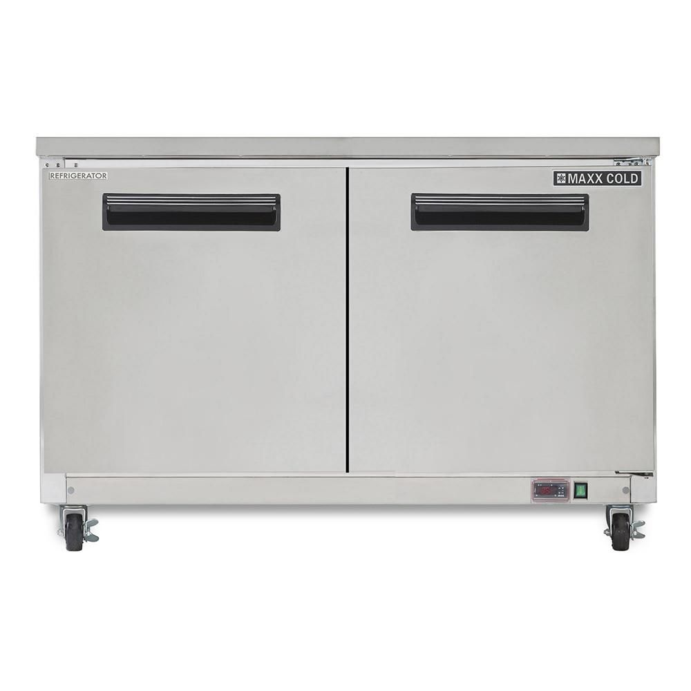 Maxx Cold MXCR60UHC Undercounter Refrigerator, Double Door