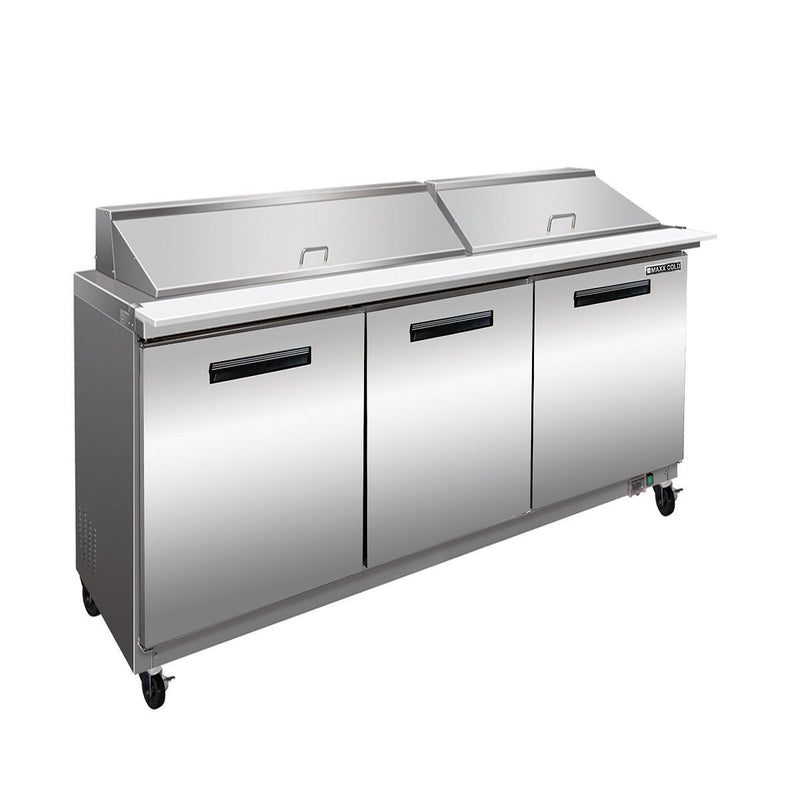 Maxx Cold MXCR72MHC Triple Door Mega Top Prep Unit