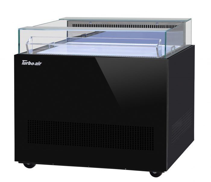 Turbo Air TOS-40NN-B, 40-inch Black Sandwich & Cheese Display Case