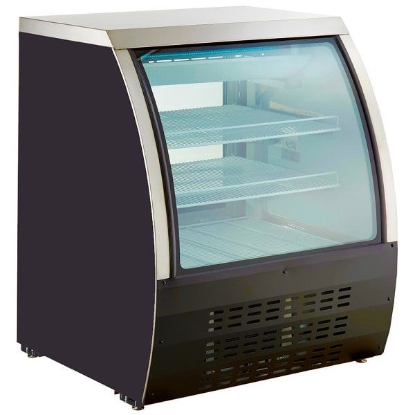 Admiral Craft USDC-36, 36-inch Stainless Steel Refrigerated Deli Case, 11.6 Cu.Ft.