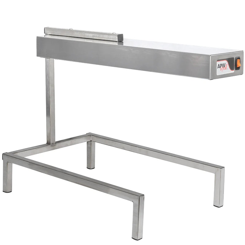 PD-1A Single Rod Strip Warmer w/ Fixed Arm, Built In Toggle Switch, 120v