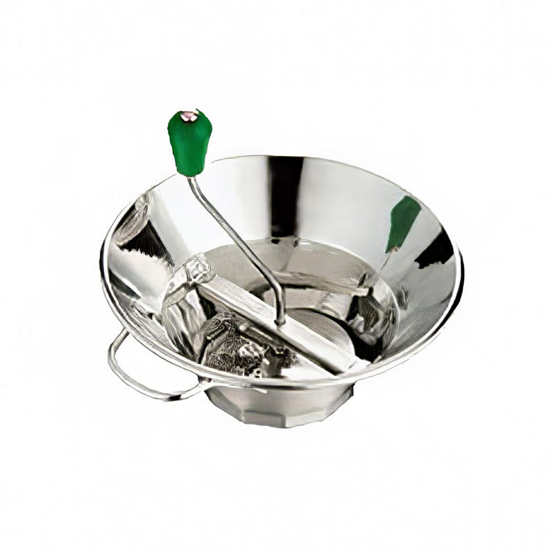 Louis Tellier S3 5 qt Food Mill w/ 3 Grid, Tin Plated