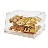 Winco ADC-2 Dual Service Pastry Display Case - 21