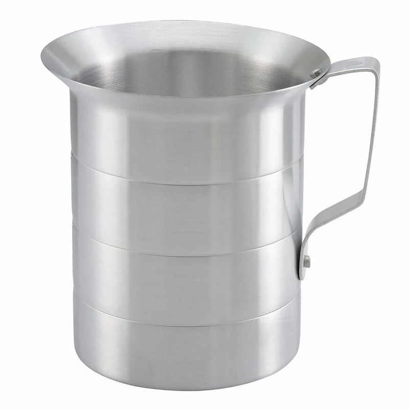 Winco AM-1 1 qt Measuring Cup, Aluminum