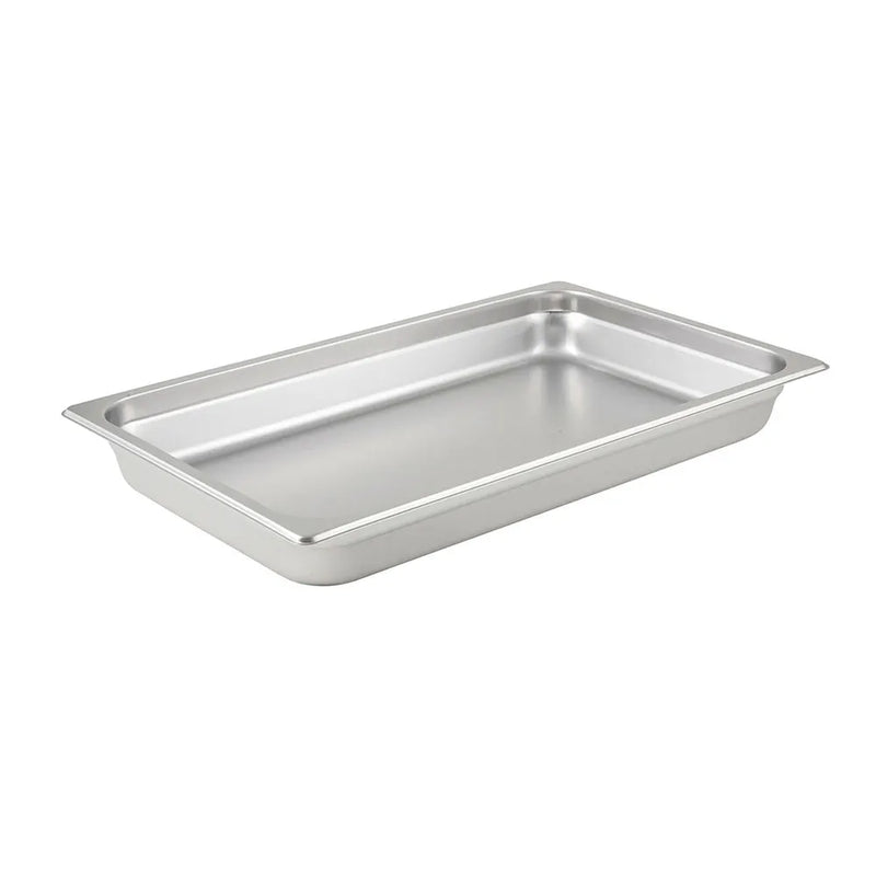 Winco SPJL-102 Full Size Steam Pan, Stainless