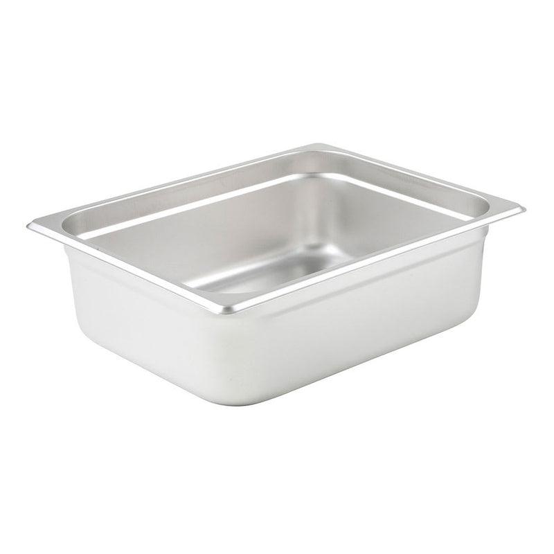 Winco SPJL-204 Half Size Steam Pan, Stainless