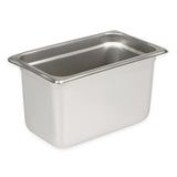 Winco SPJL-406 Quarter Size Steam Pan, Stainless
