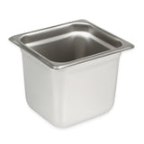 Winco SPJL-606 Sixth Size Steam Pan, Stainless