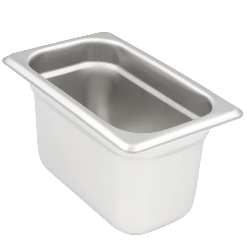Winco SPJL-904 Ninth Size Steam Pan, Stainless