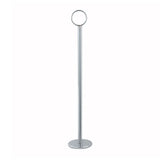 Winco TBH-18 18" Number Card Holder - Stainless