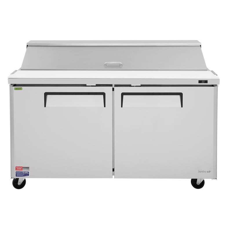 Turbo Air MST-60-N 60" Sandwich/Salad Pep Table w/ Refrigerated Base, 115v