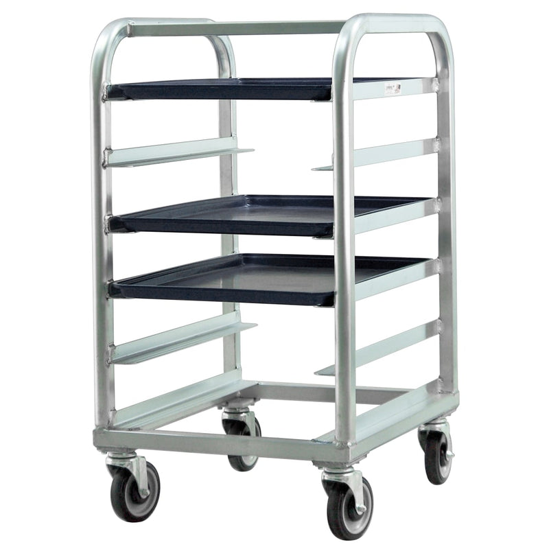 New Age 1162 21"W 6 Platter Pan Rack w/ 5" Bottom Load Slides