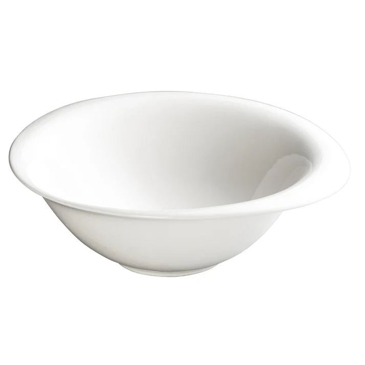 WDP004-207 - 8"Dia. Porcelain Round Bowl, Creamy White, 24 pcs/case