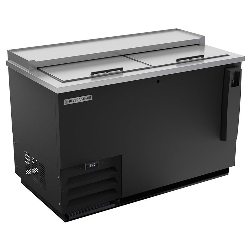 Beverage Air DW49HC-B 50" Forced Air Bottle Cooler - Holds (420) 12 oz Bottles, Bottle Opener, 115v