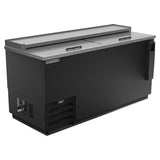 Beverage Air DW64HC-B 65" Forced Air Bottle Cooler - Holds (606) 12 oz Bottles, Bottle Opener, 115v