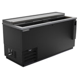 Beverage Air DW64HC-B 65" Forced Air Bottle Cooler - Holds (606) 12 oz Bottles, Bottle Opener, 115v