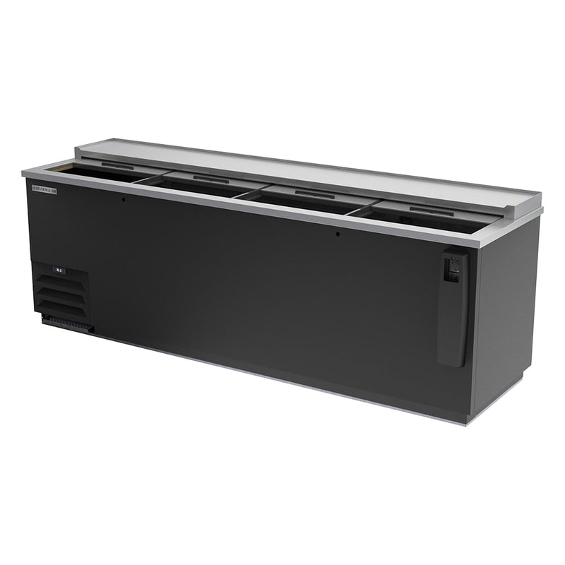 Beverage Air DW94HC-B 95" Forced Air Bottle Cooler - Holds (936) 12 oz Bottles, Bottle Opener, 115v