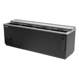 Beverage Air DW94HC-B 95" Forced Air Bottle Cooler - Holds (936) 12 oz Bottles, Bottle Opener, 115v