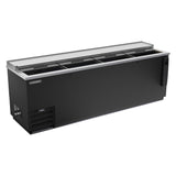 Beverage Air DW94HC-B 95" Forced Air Bottle Cooler - Holds (936) 12 oz Bottles, Bottle Opener, 115v