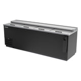 Beverage Air DW94HC-B 95" Forced Air Bottle Cooler - Holds (936) 12 oz Bottles, Bottle Opener, 115v