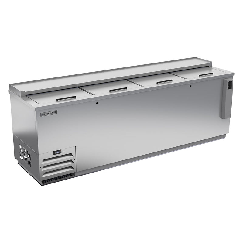 Beverage Air DW94HC-S 95" Forced Air Bottle Cooler - Holds (39) 12 oz Bottle Cases, Bottle Opener, 115v