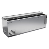 Beverage Air DW94HC-S 95" Forced Air Bottle Cooler - Holds (39) 12 oz Bottle Cases, Bottle Opener, 115v