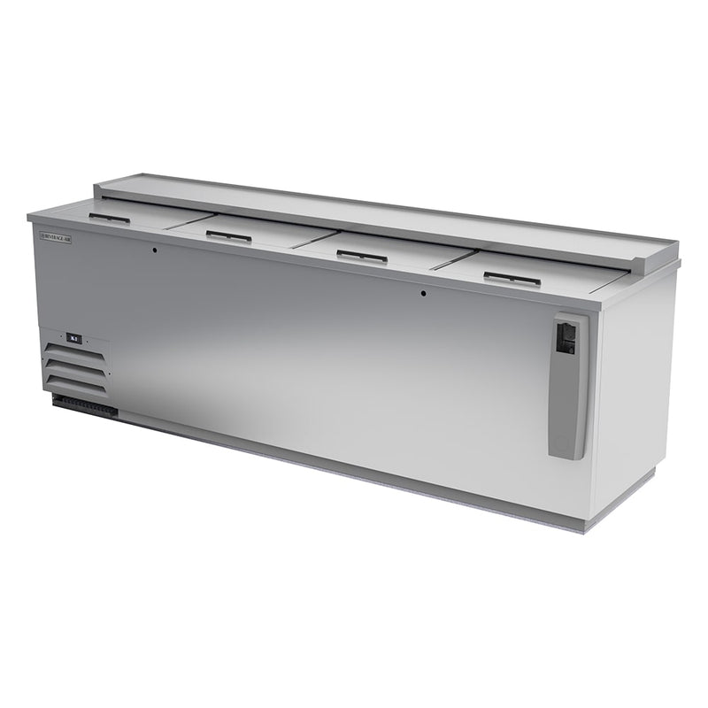 Beverage Air DW94HC-S 95" Forced Air Bottle Cooler - Holds (39) 12 oz Bottle Cases, Bottle Opener, 115v