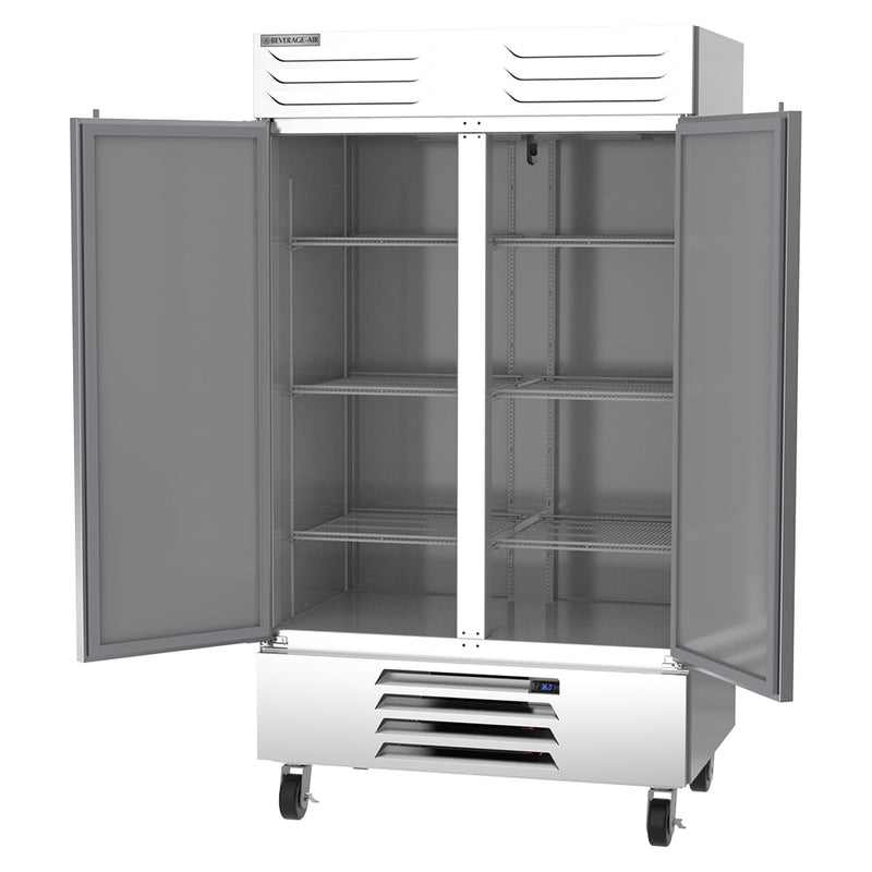 Beverage Air FB44HC-1S 47" Two Section Reach In Freezer, (2) Solid Doors, 115v