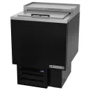Beverage Air GF24HC-B 1 Section Glass Chiller w/ 76 Mug Capacity - Black, 115v