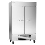 Beverage Air HBF49HC-1 52" Two Section Reach In Freezer - (2) Solid Doors, 115v