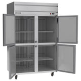 Beverage Air HF2HC-1HS 52" Two Section Reach In Freezer, (4) Solid Doors, 115v