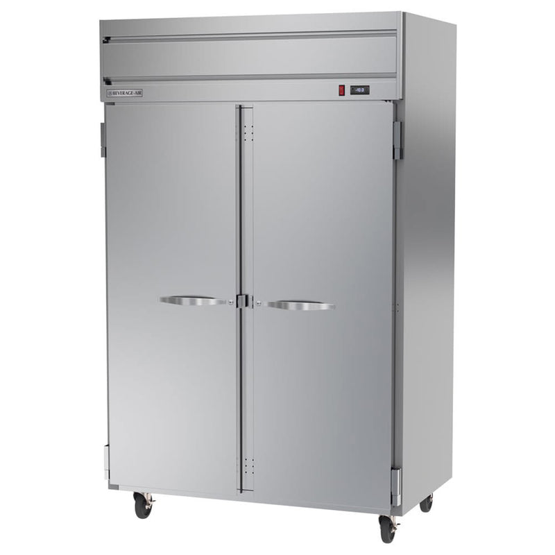 Beverage Air HF2HC-1S 52" Two Section Reach In Freezer, (2) Solid Doors, 115v
