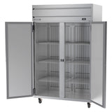 Beverage Air HRPS2HC-1S 52" Two Section Reach In Refrigerator, (2) Left/Right Hinge Solid Doors, 115v