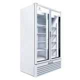 Beverage Air MT34-1W 39 1/2" Two Section Glass Door Merchandiser, (2) Left/Right Hinge Doors, 115v